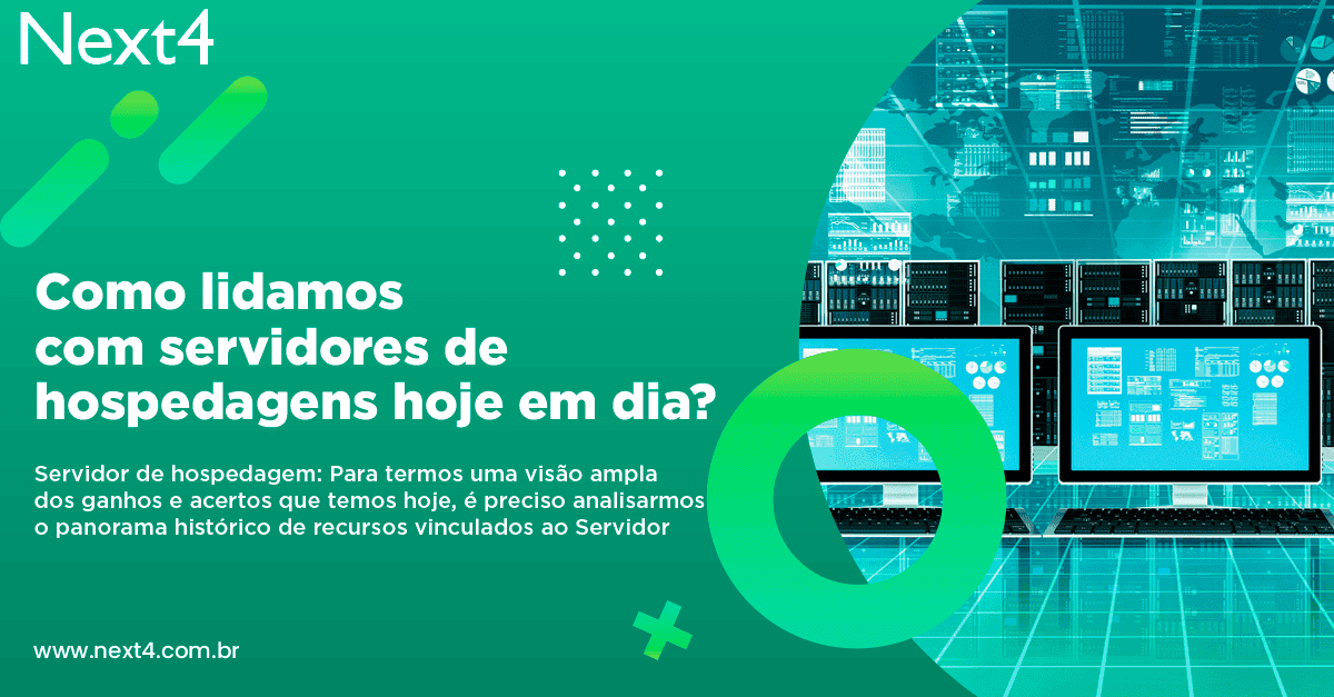 Como lidamos com servidor de hospedagem hoje em dia