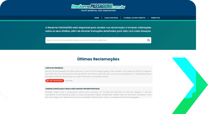Reclame Passageiro