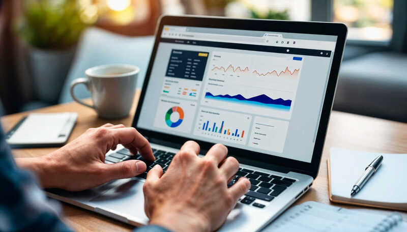 O Impacto da Redução de Cliques Orgânicos nos Resultados 11 cliques orgânicos resultados em um computador